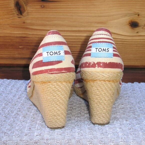 Toms Espadrille Wedges - Picture 7 of 8
